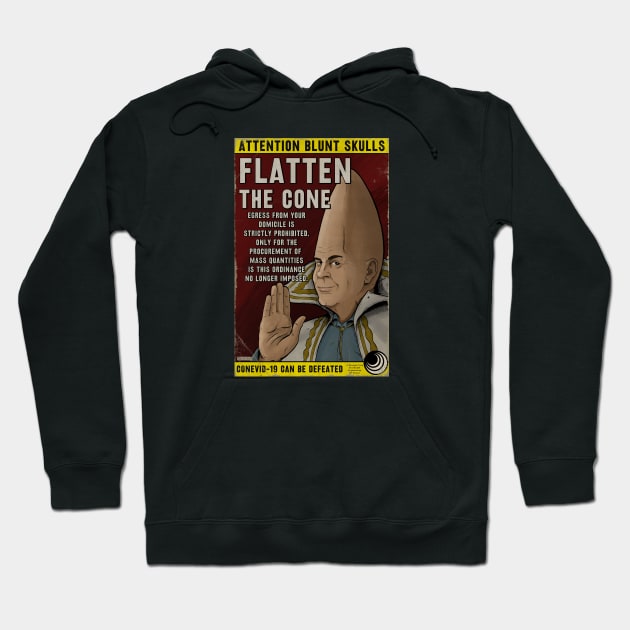 Flatten The Cone Hoodie by kyohazard